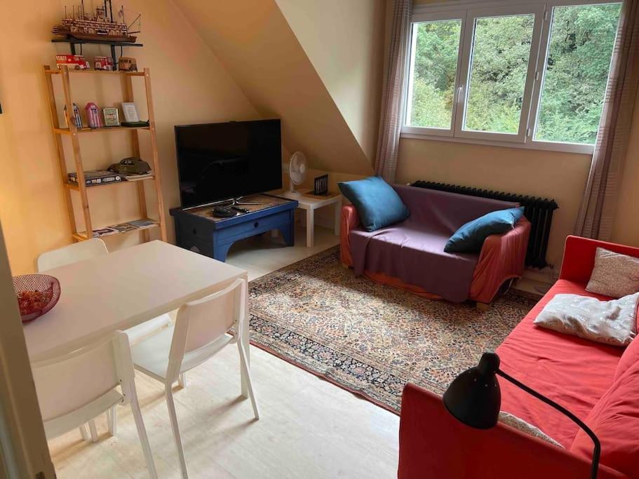 Appartement Spacieux 2 Chambres Quimper Bagian luar foto